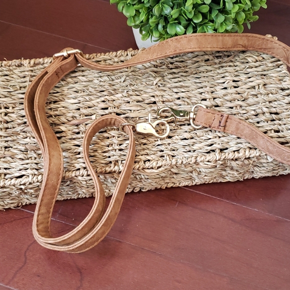 Cognac Mini Satchel Crossbody Shoulder Purse Fall - Picture 7 of 10